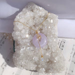 Load image into Gallery viewer, LAVENDER ASTER NECKLACE
