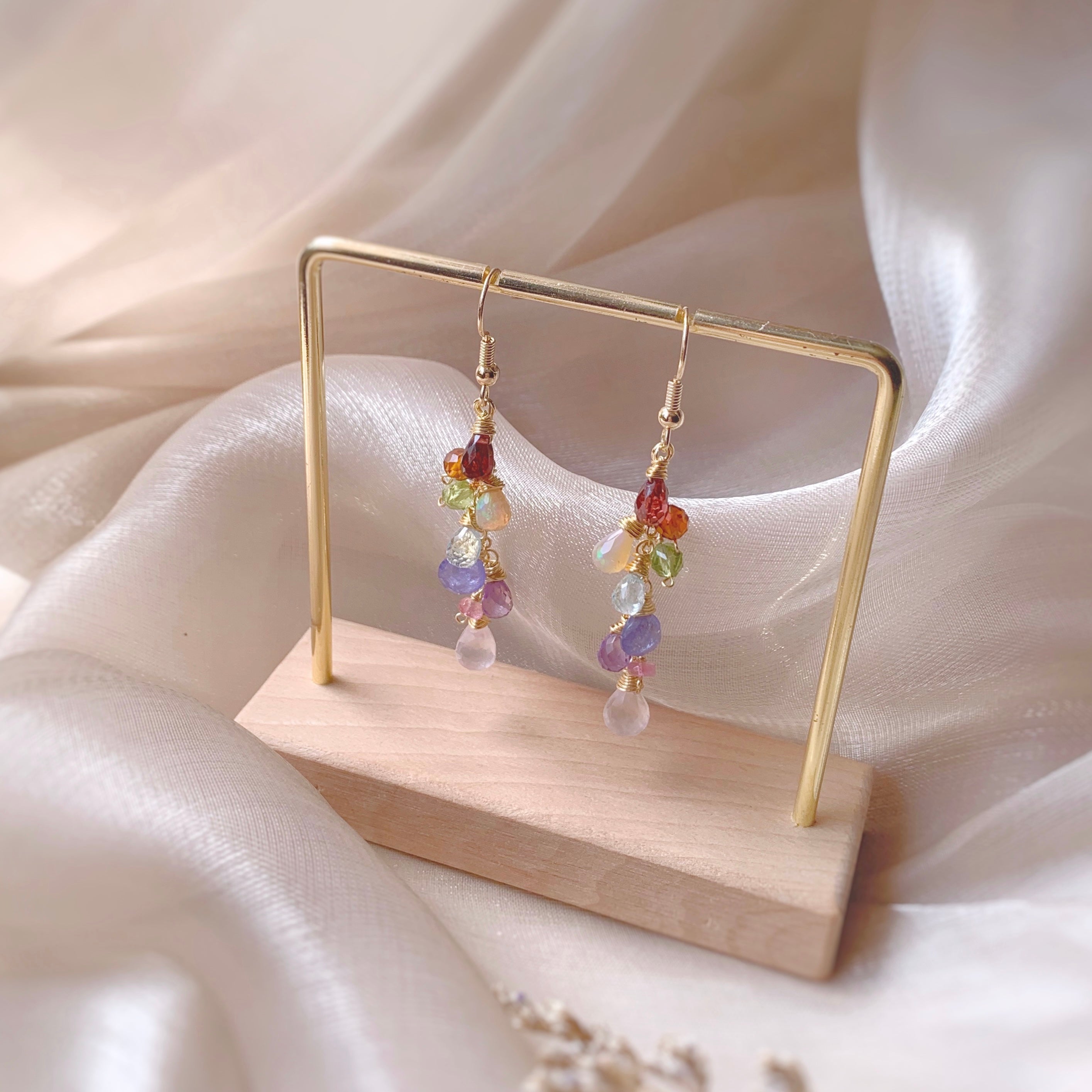 RAINBOW DROPS EARRINGS